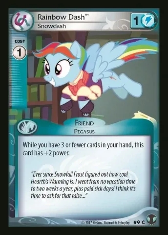 Rainbow Dash *Snowdash*