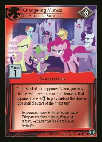 Changeling Mimics *Unreasonable Facsimiles*