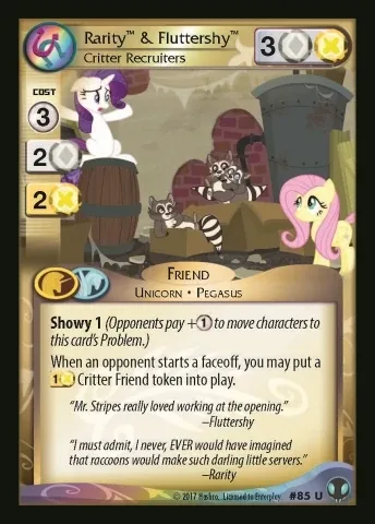 Rarity & Fluttershy *Critter Recruiters*