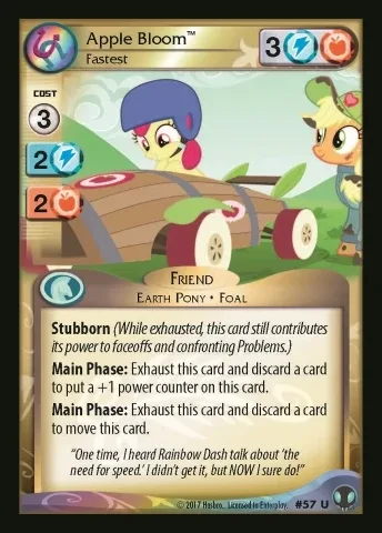 Apple Bloom *Fastest*
