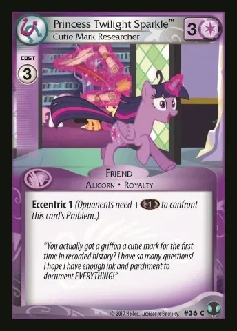 Princess Twilight Sparkle *Cutie Mark Researcher*
