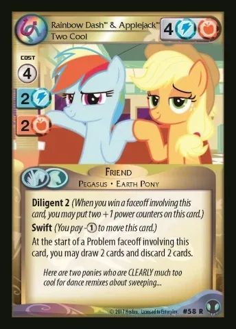 Rainbow Dash & Applejack *Two Cool*