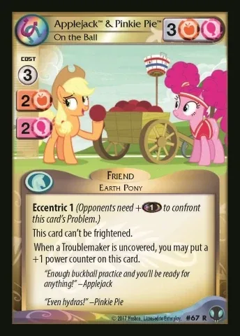 Applejack & Pinkie Pie *On the Ball*