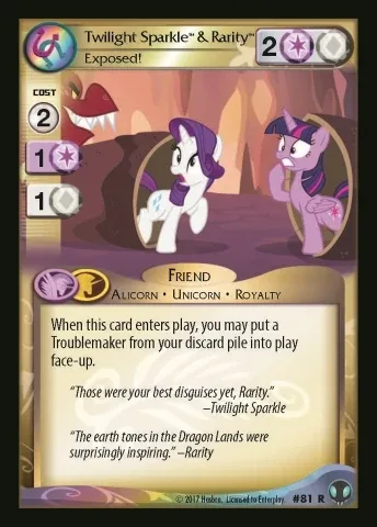 Twilight Sparkle & Rarity *Exposed!*