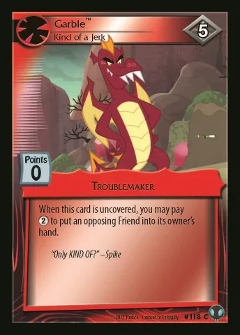 Garble *Kind of a Jerk*