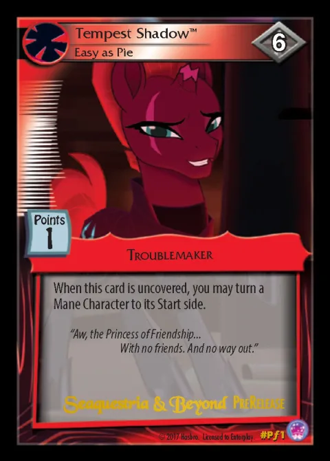 Tempest Shadow *Easy as Pie*