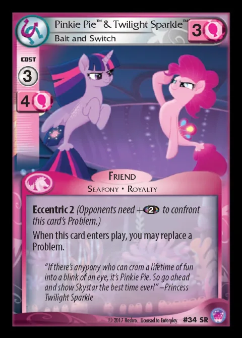 Pinkie Pie & Twilight Sparkle *Bait and Switch*