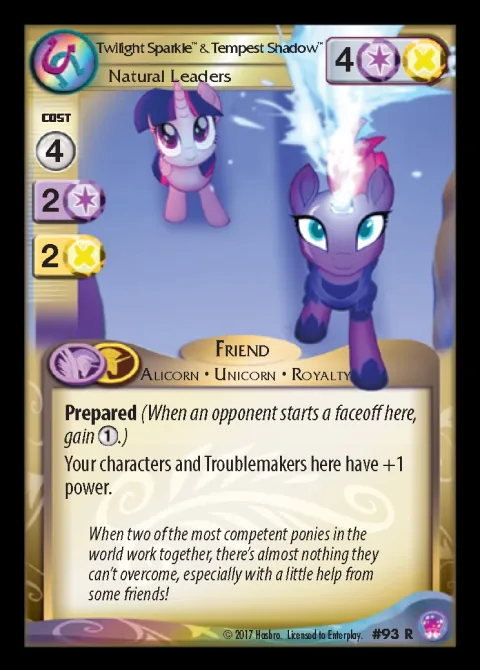 Twilight Sparkle & Tempest Shadow *Natural Leaders*