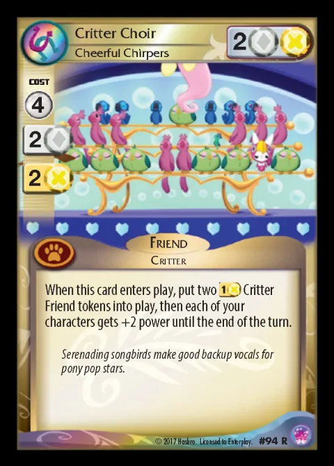 Critter Choir *Cheerful Chirpers*