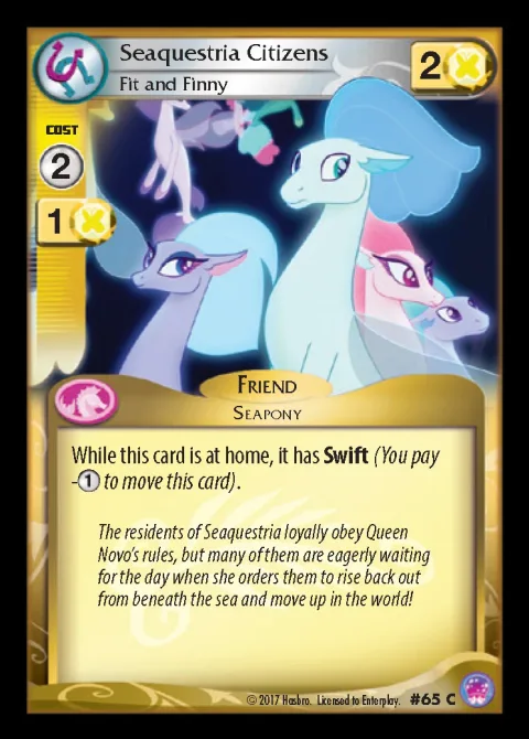 Seaquestria Citizens *Fit and Finny*