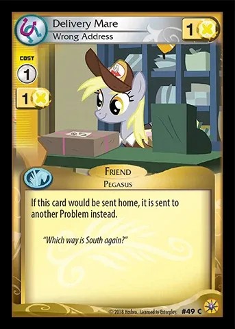 Delivery Mare *Wrong Address*