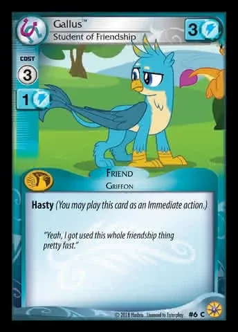Gallus *Student of Friendship*