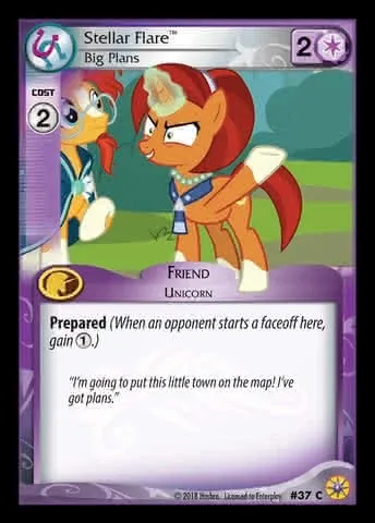 Stellar Flare *Big Plans*
