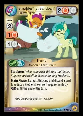 Smolder & Sandbar *Pillow Fight!*