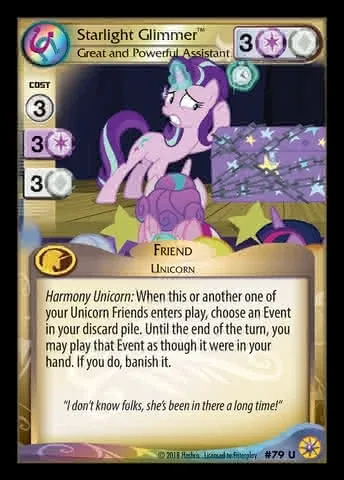 Starlight Glimmer *Great and Powerful Assistant*