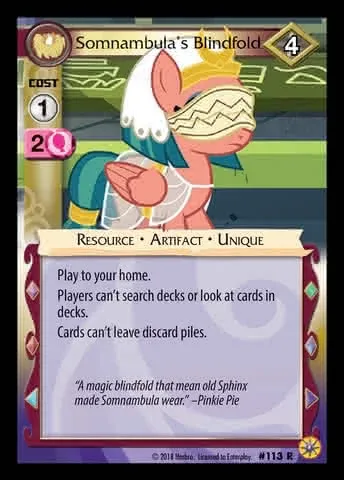 Somnambula's Blindfold