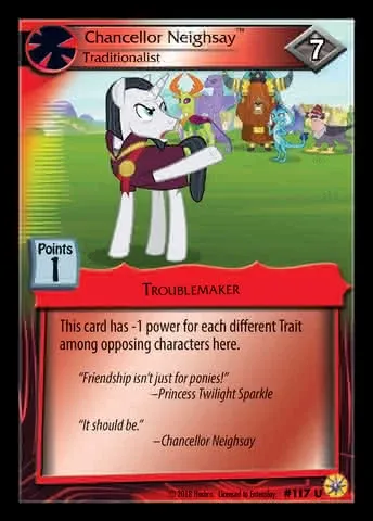 Chancellor Neighsay *Traditionalist*