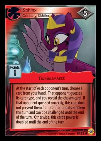 Sphinx *Grinning Riddler*