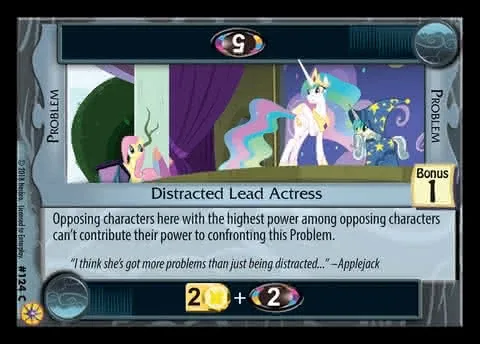 Distracted Lead Actress