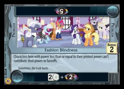 Fashion Blindness