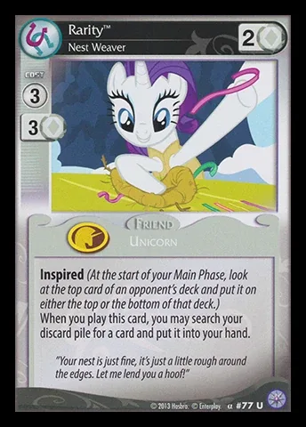 Rarity *Nest Weaver*