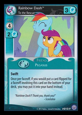 Rainbow Dash *To the Rescue*