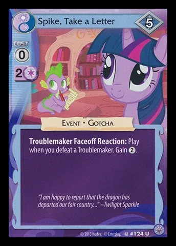 Spike, Take a Letter