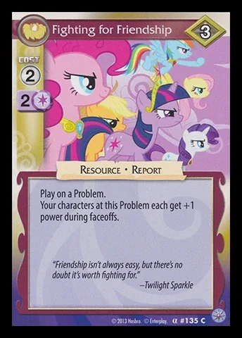 Fighting for Friendship