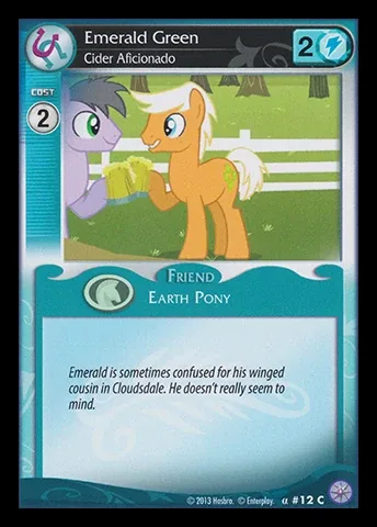 Emerald Green *Cider Aficionado*