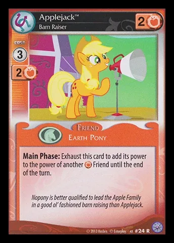 Applejack *Barn Raiser*