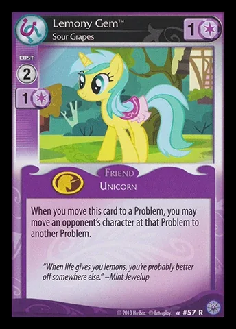 Lemony Gem *Sour Grapes*