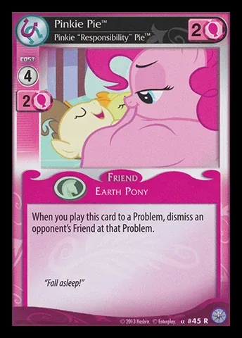 Pinkie Pie *Pinkie ""Responsibility"" Pie*