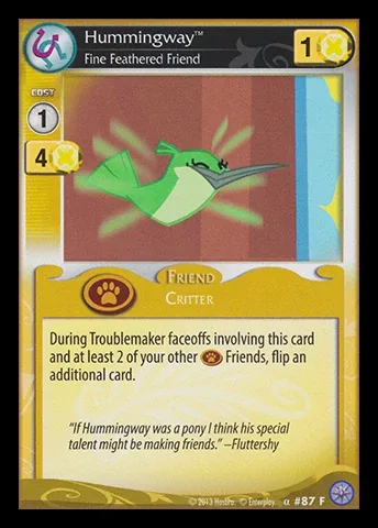 Hummingway *Fine Feathered Friend*