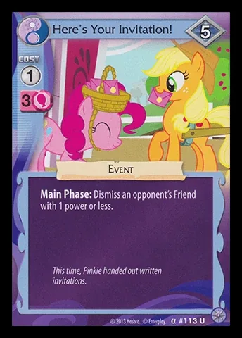 Here's Your Invitation!