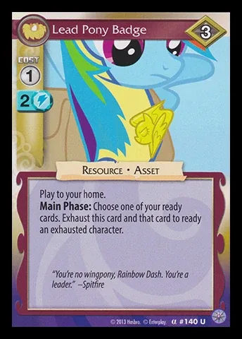 Lead Pony Badge