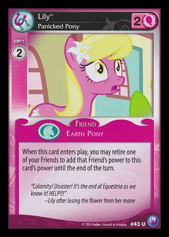 Lily *Panicked Pony*