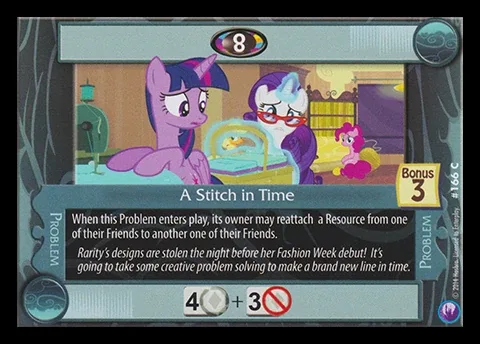 A Stitch in Time