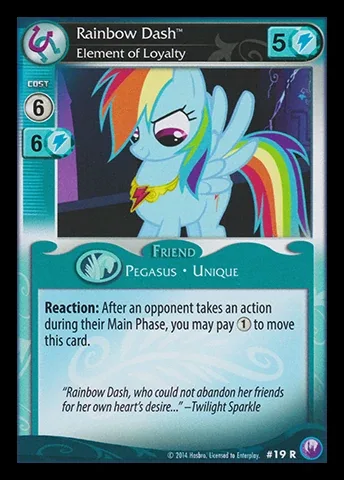 Rainbow Dash *Element of Loyalty*
