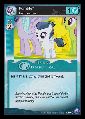 Rumble *Fast Learner*