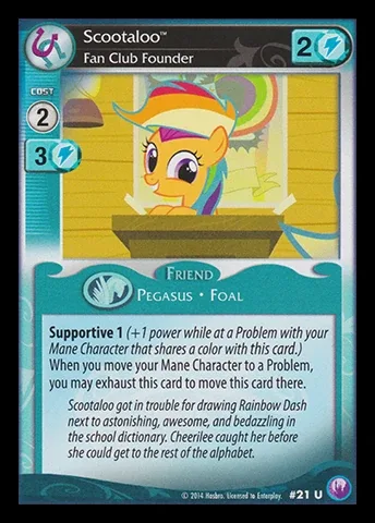 Scootaloo *Fan Club Founder*