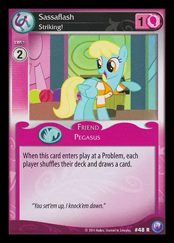 Sassaflash *Striking!*