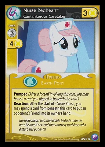 Nurse Redheart *Cantankerous Caretaker*