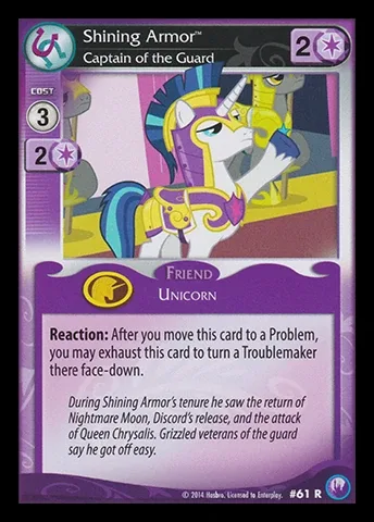 Shining Armor *Captain of the Guard*
