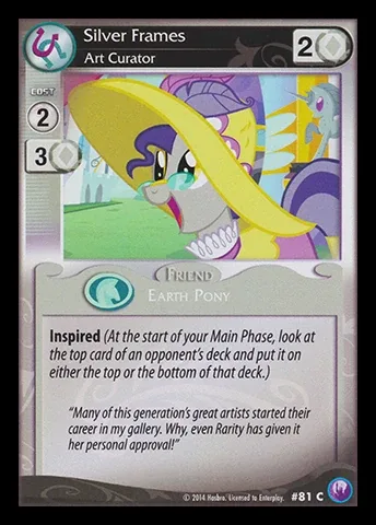 Silver Frames *Art Curator*