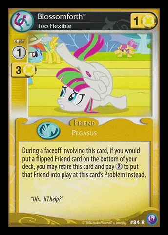 Blossomforth *Too Flexible*