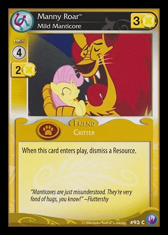 Manny Roar *Mild Manticore*