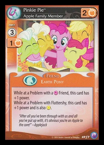 Pinkie Pie *Apple Family Member*