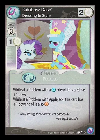 Rainbow Dash *Dressing in Style*