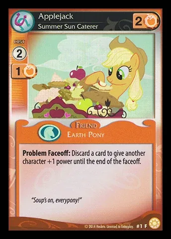 Applejack *Summer Sun Caterer*