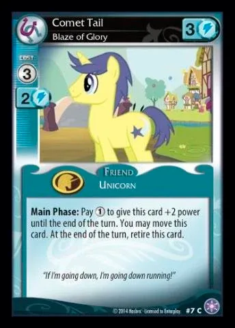 Comet Tail *Blaze of Glory*
